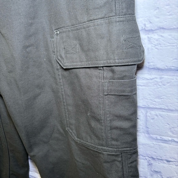 Duluth Trading Co. Fleece Lined Cargo Pants Men’s 40x30 #3237-18 Work Pants - Picture 4 of 16